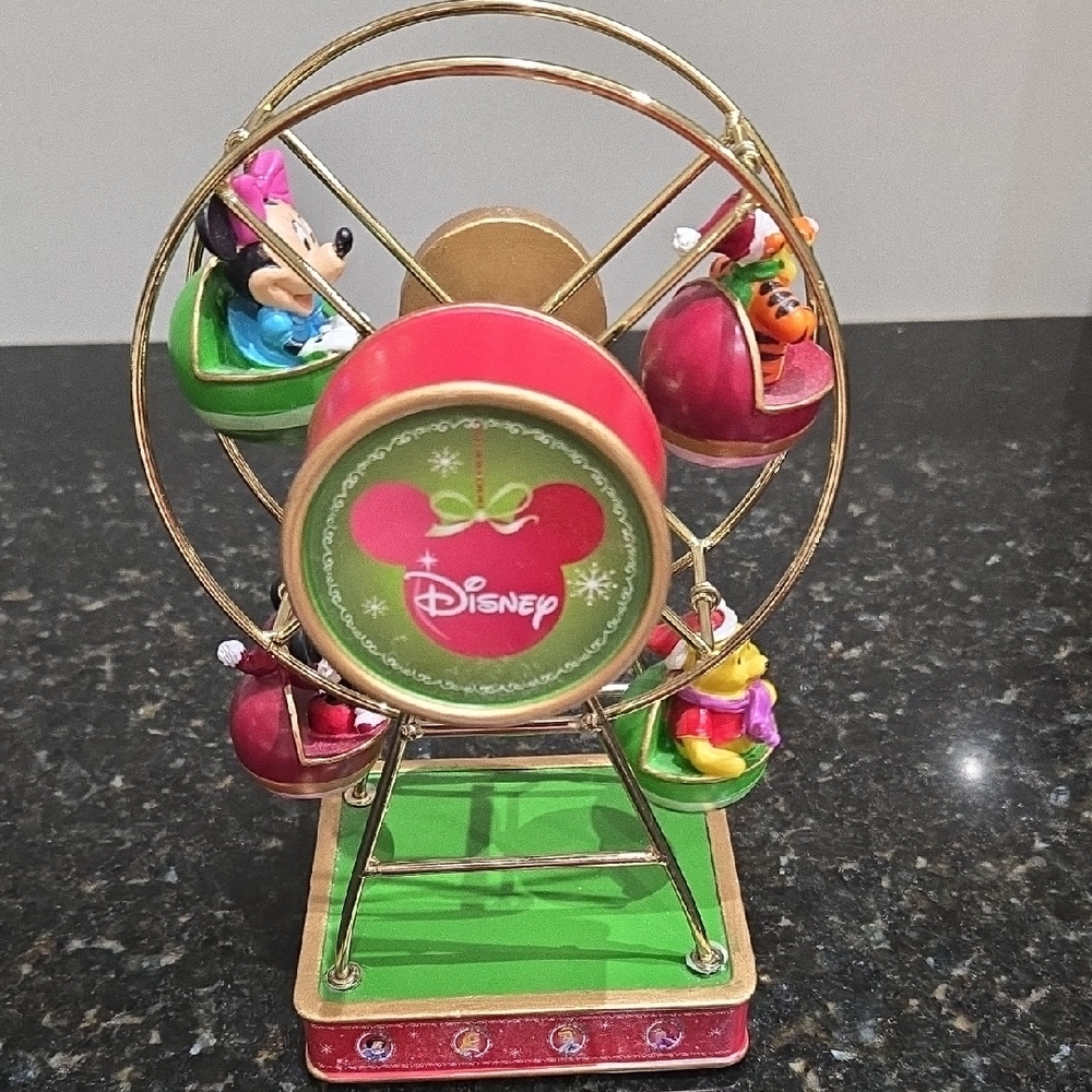 Vintage Disney Revolving Musical Christmas Ferris Wheel. - Picture 3 of 8